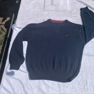 Tommy Hilfiger Blue Crew Neck Sweater